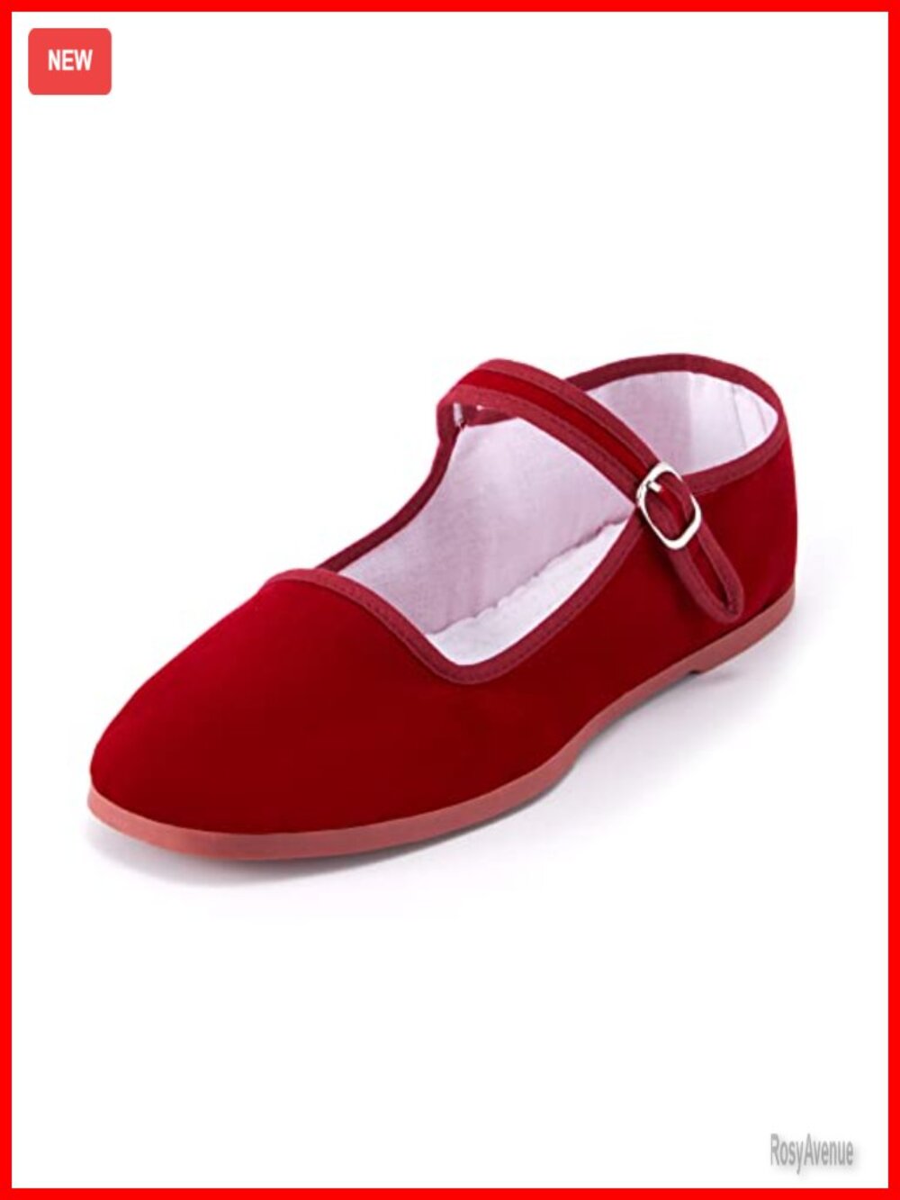 Women's Mary Jane Flats Cotton Chinese Slippers Kung Fu Tai Chi Shoes